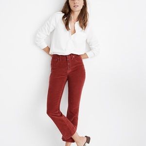 Madewell corduroy Cali Demi Boot